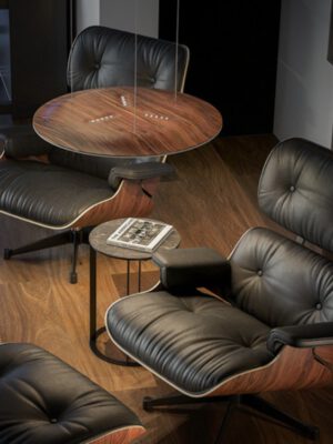 Rosso Lighting Pad Lounge notenhout