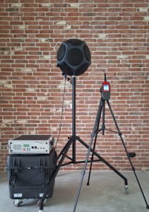 Nagalmmeting meter en ruisbron